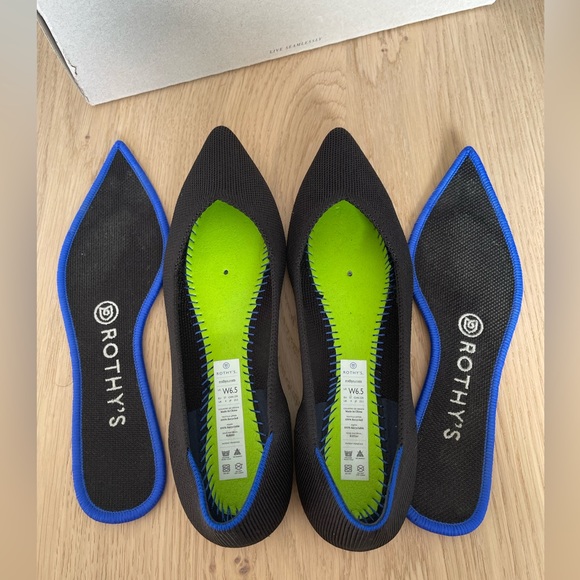 Rothy’s black points 6.5 - Picture 5 of 10